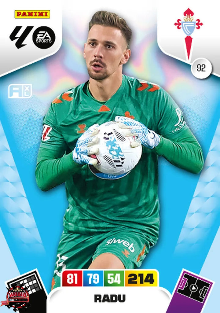 Radu - RC Celta - Panini Adrenalyn XL - 2025-2026 - 92 - Basico