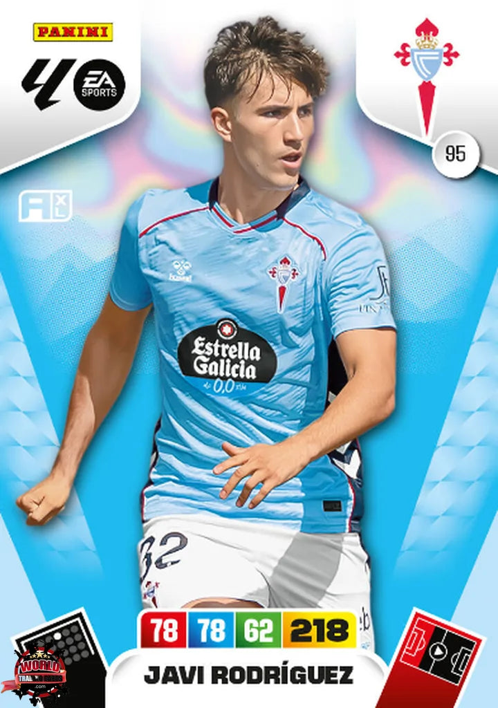 Javi Rodríguez - RC Celta - Panini Adrenalyn XL - 2025-2026 - 95 - Basico