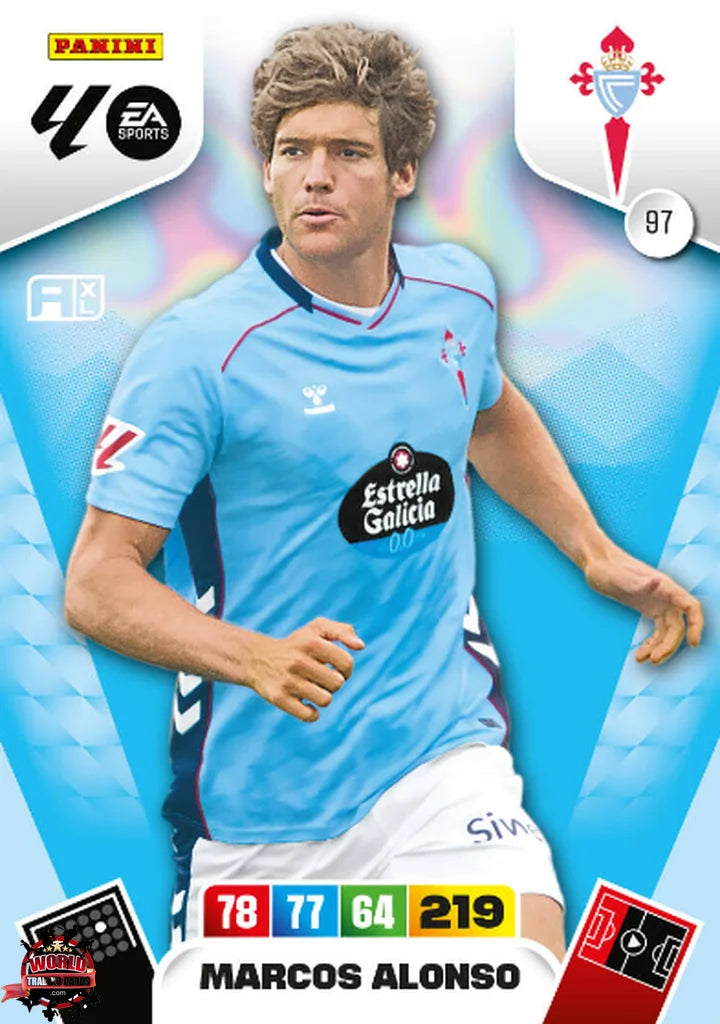 Marcos Alonso - RC Celta - Panini Adrenalyn XL - 2025-2026 - 97 - Basico