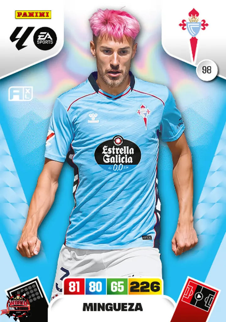 Mingueza - RC Celta - Panini Adrenalyn XL - 2025-2026 - 98 - Basico