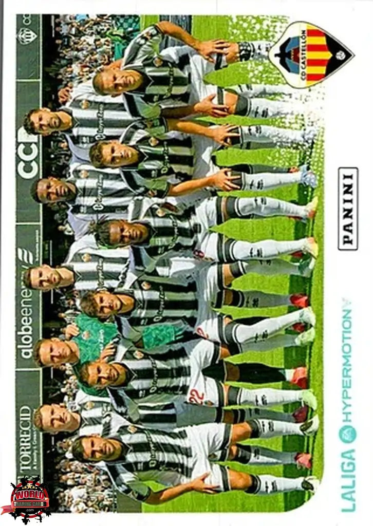 Cromo Trading Card Fútbol-Equipo-CD Castellón-Panini La Liga HypermotionV 2025-2026-98-Basico