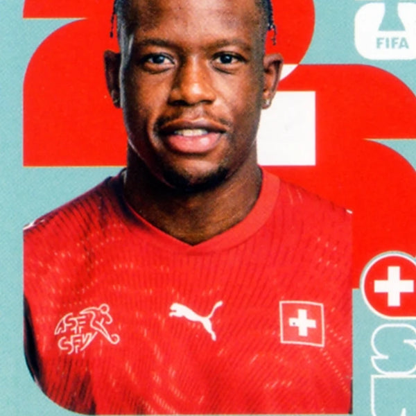 Chrome Trading Card Soccer-Denis Zakaria-Switzerland-Panini Fifa