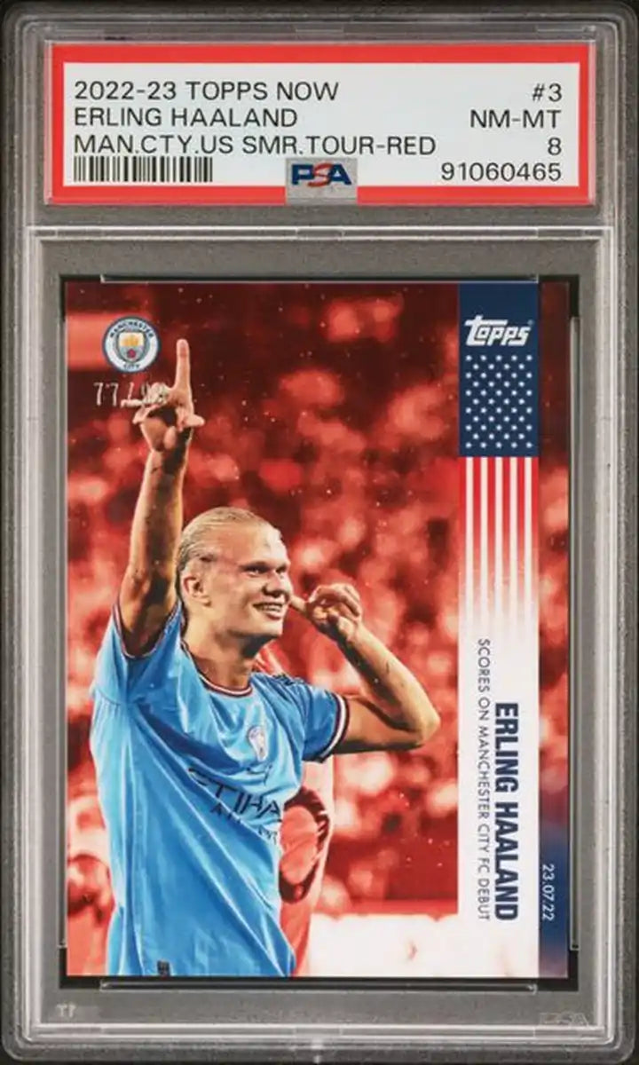Lionel Messi - 2024 - Topps Now MLS - #70 - Inter Miami - SGC 10 - Blue - Numbered 19/49 - World Trading Cards - Soccer Card - Chrome Graded