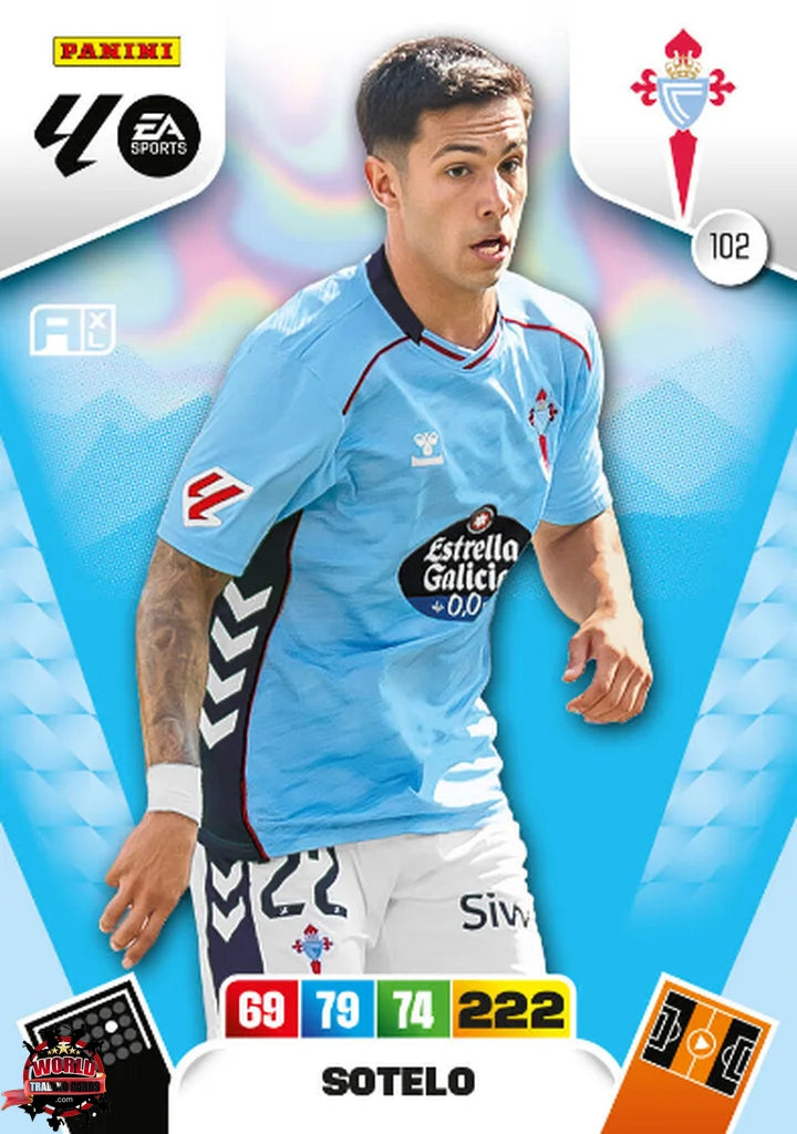 Sotelo - RC Celta - Panini Adrenalyn XL - 2025-2026 - 102 - Basico