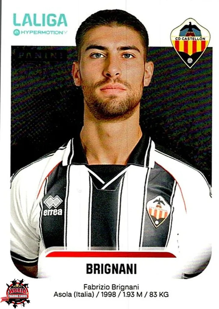 Cromo Trading Card Fútbol-Brignani-CD Castellón-Panini La Liga HypermotionV 2025-2026-103-Basico