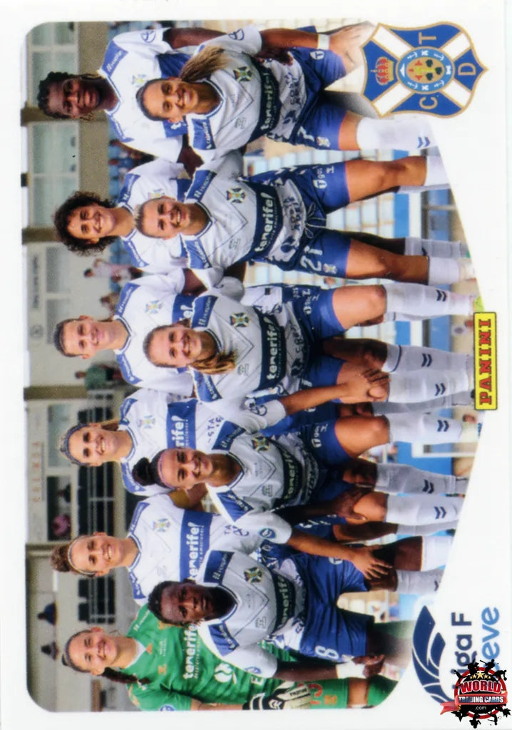 Cromo Trading Card Fútbol-Formación Costa Adeje Tenerife-Costa Adeje Tenerife-Panini Liga F Moeve 2025-2026-103-Basico