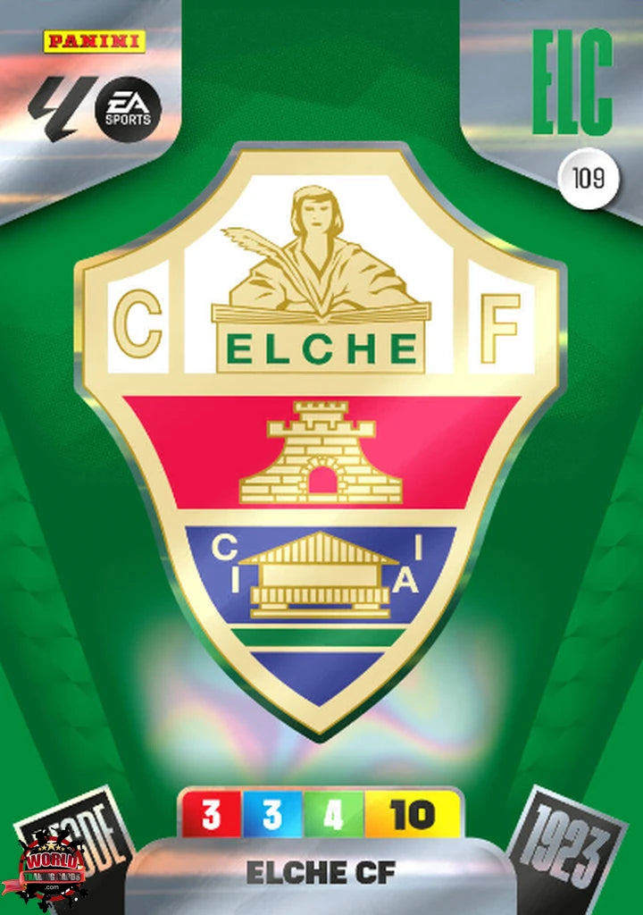 Escudo - Elche CF - Panini Adrenalyn XL - 2025-2026 - 109 - Basico