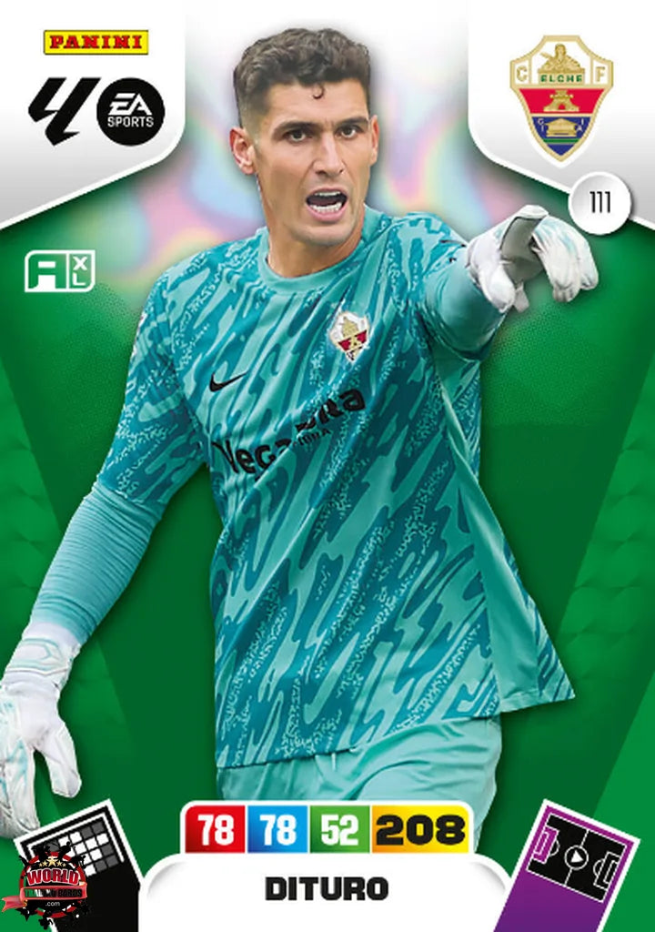 Dituro - Elche CF - Panini Adrenalyn XL - 2025-2026 - 111 - Basico