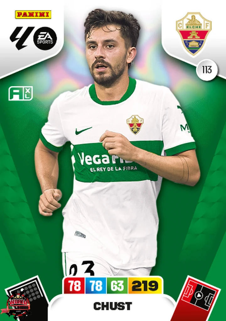 Chust - Elche CF - Panini Adrenalyn XL - 2025-2026 - 113 - Basico