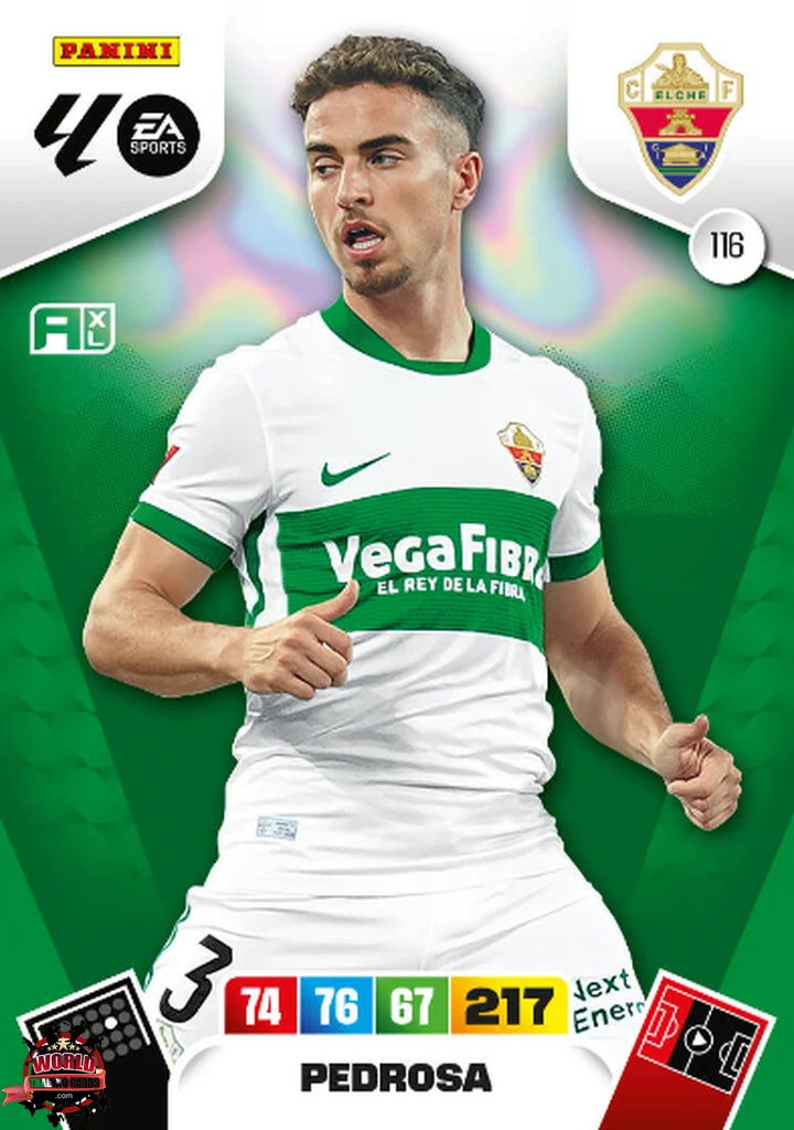 Pedrosa - Elche CF - Panini Adrenalyn XL - 2025-2026 - 116 - Basico