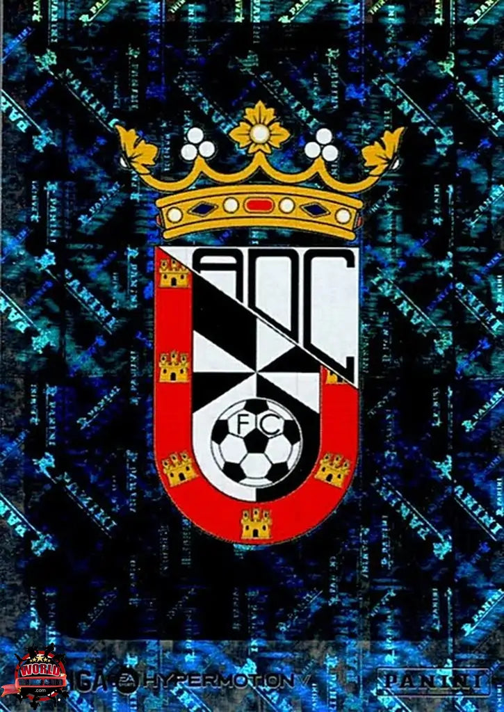 Cromo Trading Card Fútbol-Escudo-AD Ceuta FC-Panini La Liga HypermotionV 2025-2026-116-Brillante