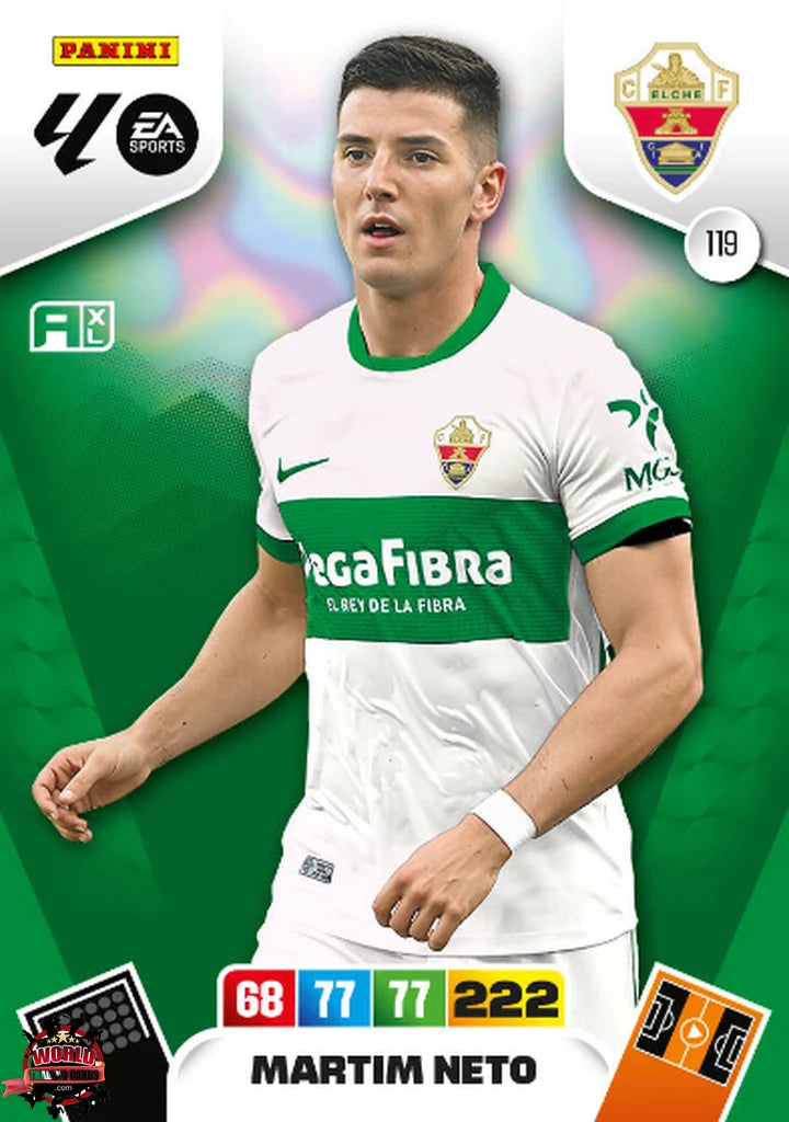 Martin Neto - Elche CF - Panini Adrenalyn XL - 2025-2026 - 119 - Basico