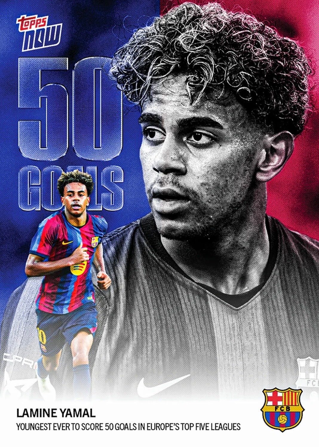 2026-27 | Topps | Now | Barcelona | #002 | Lamine Yamal | Base
