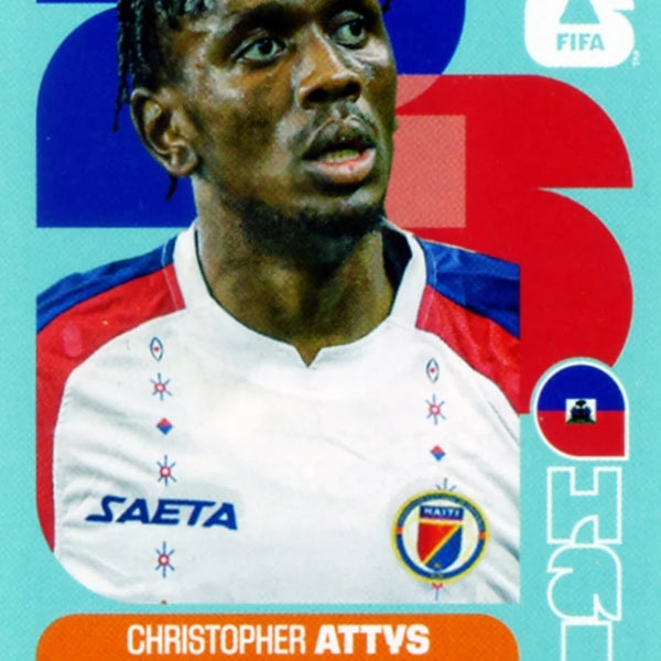 Football Trading Card-Christopher Attys-Haiti-Panini Fifa World