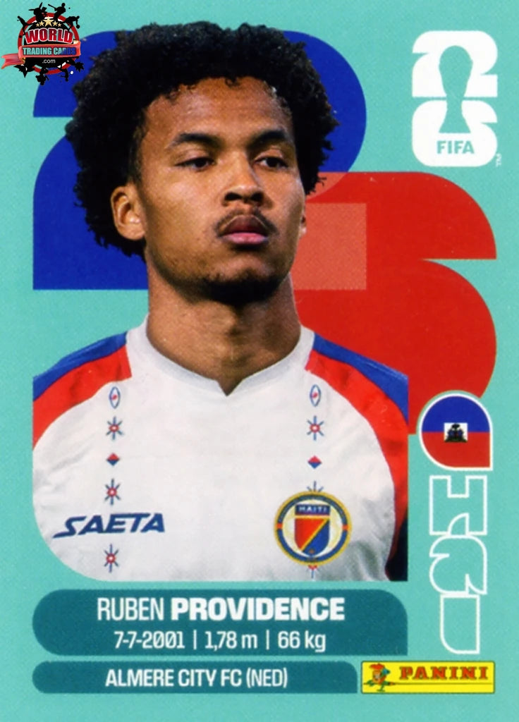 #HAI017 | Panini | Fifa World Cup Stickers | 2026 | Ruben Providence | Haiti | Base - International version