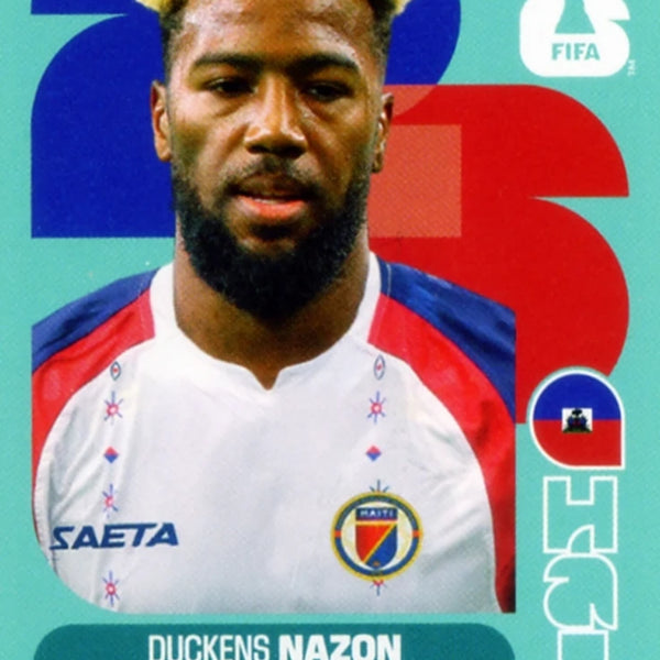 GANONページ Cromo Trading Card Fútbol-Duckens Nazon-Haiti-Panini Fifa World