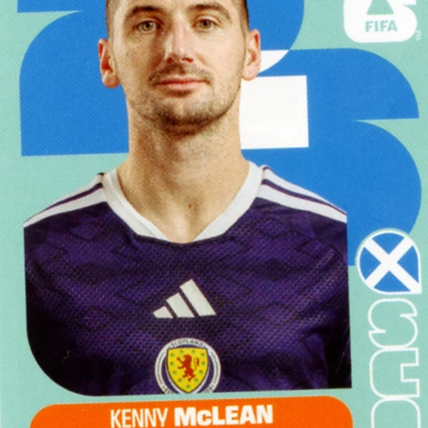 Cromo Trading Card Fútbol-Kenny McLean-Scotland-Panini Fifa World