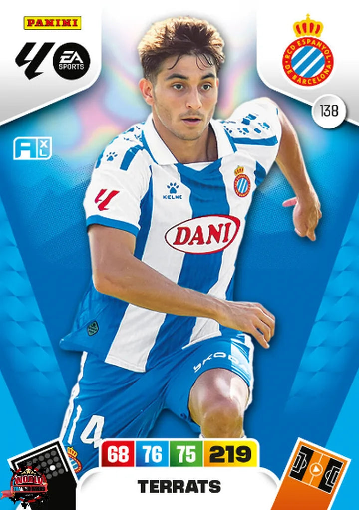Terrats - RCD Espanyol - Panini Adrenalyn XL - 2025-2026 - 138 - Basico