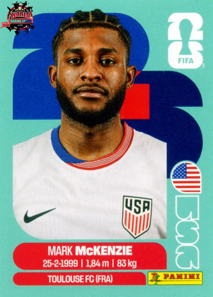 #USA005 | Panini | Fifa World Cup Stickers | 2026 | Mark McKenzie | USA | Base - International version
