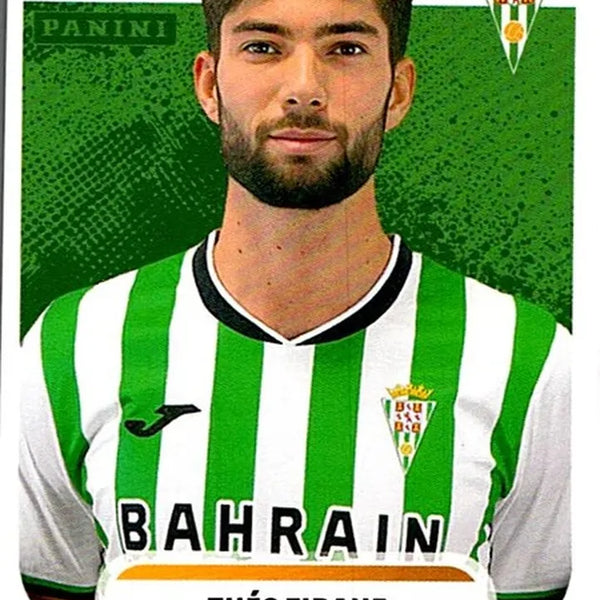 Chrome Trading Card Football-Théo Zidane-Córdoba CF-Panini La Liga