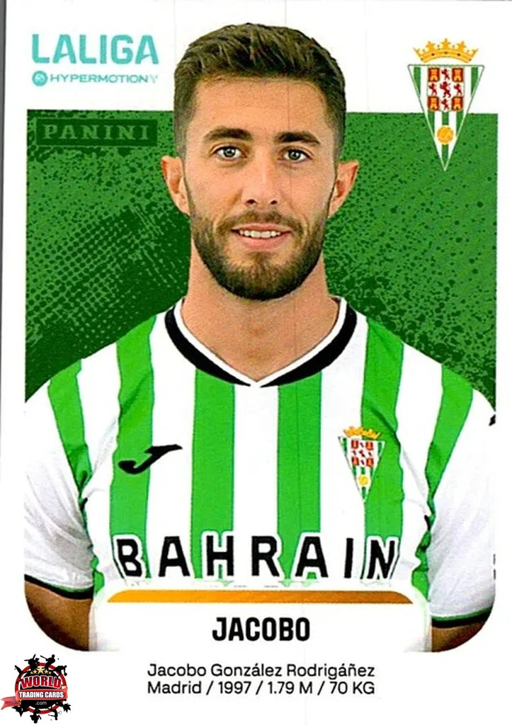 Cromo Trading Card Fútbol-Jacobo-Córdoba CF-Panini La Liga HypermotionV 2025-2026-149-Basico