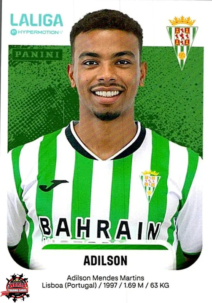 Cromo Trading Card Fútbol-Adilson-Córdoba CF-Panini La Liga HypermotionV 2025-2026-150-Basico