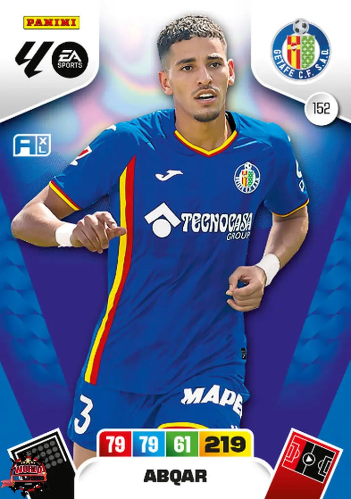 Abqar - Getafe CF - Panini Adrenalyn XL - 2025-2026 - 152 - Basico