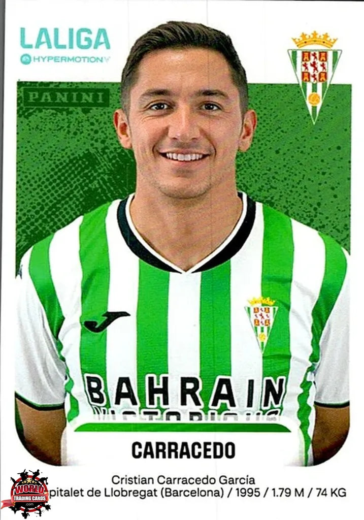 Cromo Trading Card Fútbol-Carracedo-Córdoba CF-Panini La Liga HypermotionV 2025-2026-152-Basico