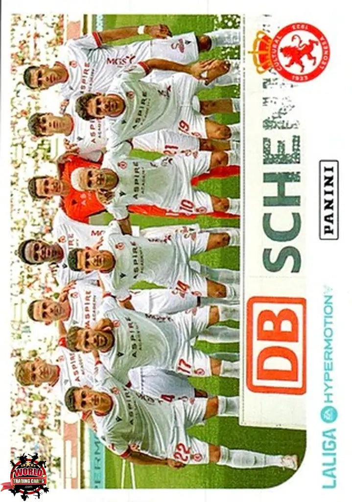 Cromo Trading Card Fútbol-Equipo-Cultural Leonesa-Panini La Liga HypermotionV 2025-2026-155-Basico