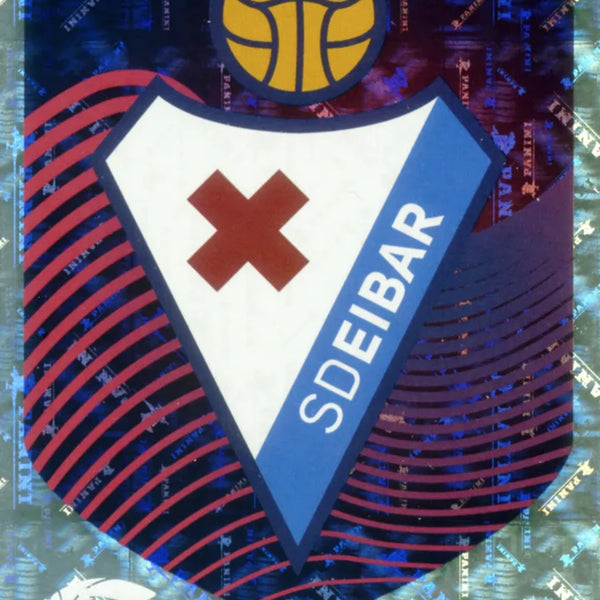 Football Trading Card-SD Eibar Badge-SD Eibar-Panini Liga F Moeve  2025-2026-162-Shiny