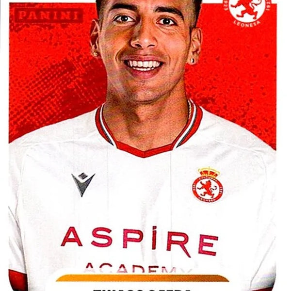 絶版品‼️the greatest matchs liga Soccer Trading Card-Thiago Ojeda-Cultural Leonesa-Panini La Liga