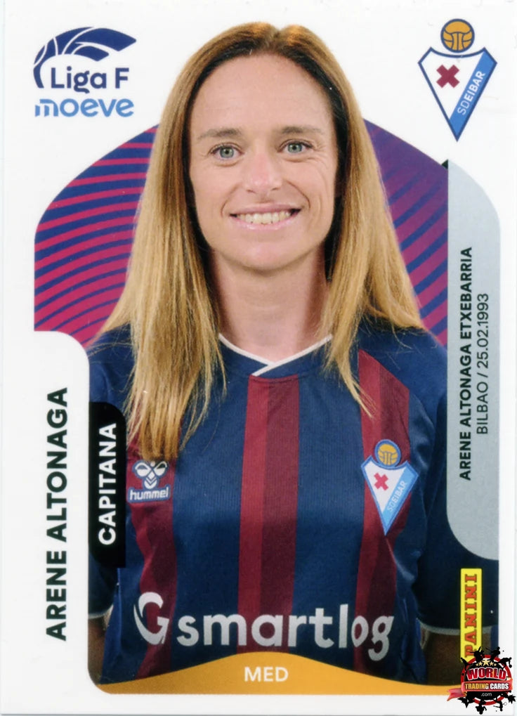 Cromo Trading Card Fútbol-Arene Altonaga-SD Eibar-Panini Liga F Moeve 2025-2026-173-Basico