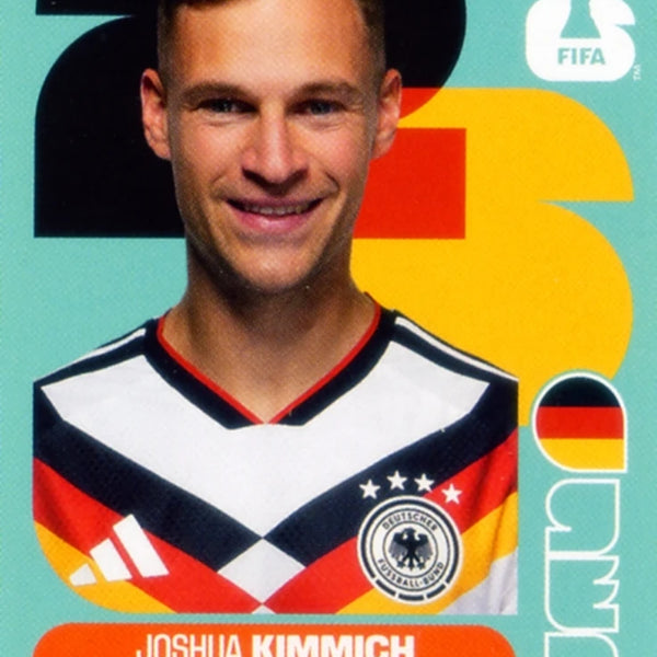 kimmichページ Cromo Trading Card Fútbol-Joshua Kimmich-Germany-Panini Fifa World