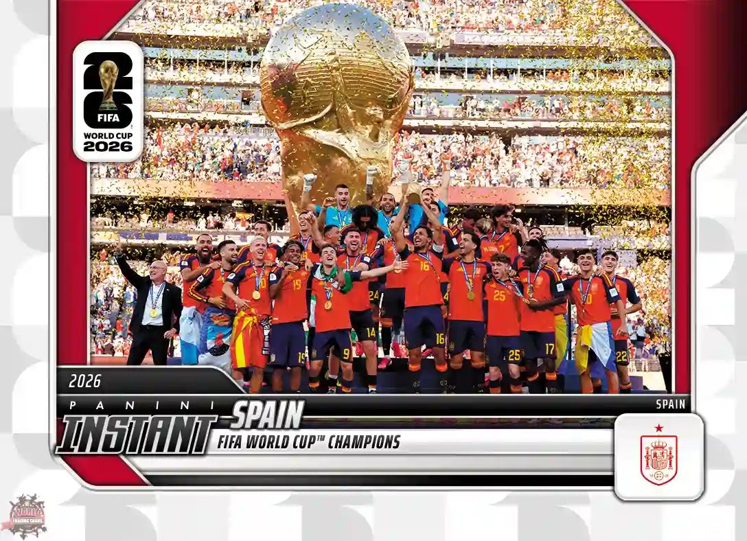 PIWC247 | Panini | FIFA World Cup | 2026 | PANINI INSTANT | España | Base | Exclusive USA | Limited Editions | PREORDEN | ENVÍO 40 días aproximadamente desde la fecha de compra.