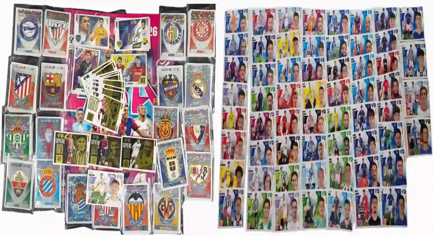Liga Este 2025-26 - LOTE COMPLETO 542 CROMOS 1ª y 2ª EDICIÓN PANINI
