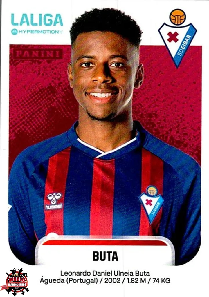 Cromo Trading Card Fútbol-Buta-SD Eibar-Panini La Liga HypermotionV 2025-2026-200B-Basico