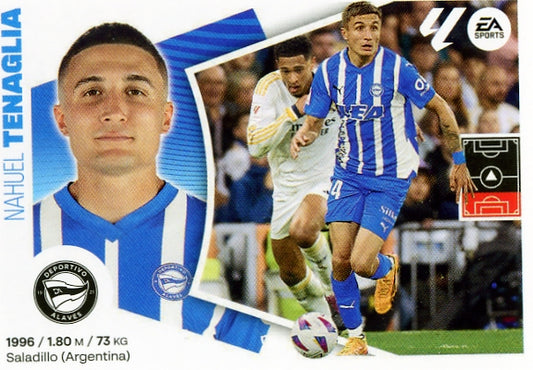 Alavés - #06 - Tenaglia - Panini Liga Este 2024/2025 - 1st Edition - World Trading Cards - Soccer Card - Raw Sticker