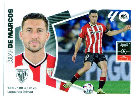 Athletic Club - #05 - DE MARCOS - Panini Liga Este 2024/2025 - 1st Edition - World Trading Cards - Soccer Card - RAW Sticker