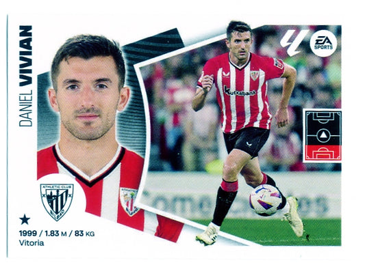 Athletic Club - #09 - VIVIAN - Panini Liga Este 2024/2025 - 1st Edition - World Trading Cards - Soccer Card - RAW Sticker