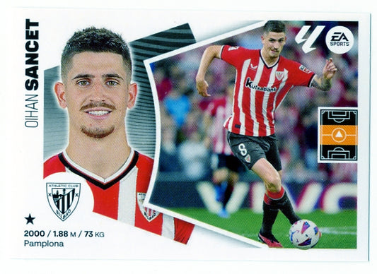 Athletic Club - #14 - SANCET - Panini Liga Este 2024/2025 - 1st Edition - World Trading Cards - Football Card - RAW Sticker