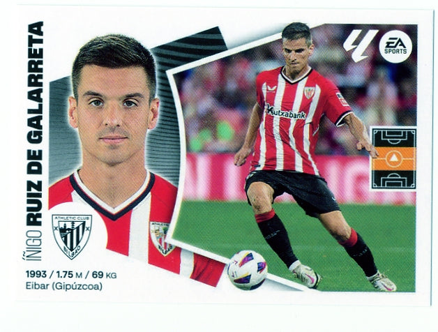 Athletic Club - #15 - RUIZ DE GALARRETA - Panini Liga Este 2024/2025 - 1st Edition - World Trading Cards - Soccer Card - RAW Sticker