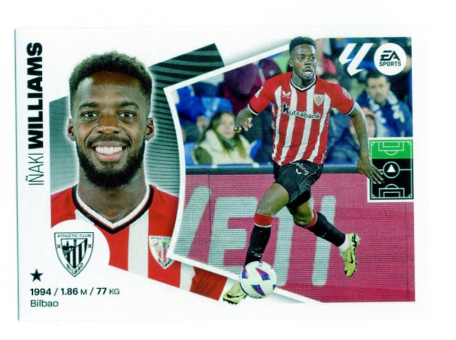 Athletic Club - #19 - WILLIAMS - Panini Eastern League 2024/2025 - 1st Edition - World Trading Cards - Football Card - RAW Sticker