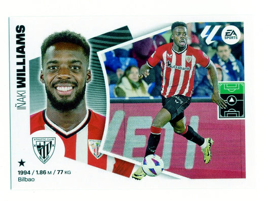 Athletic Club - #19 - WILLIAMS - Panini Eastern League 2024/2025 - 1st Edition - World Trading Cards - Football Card - RAW Sticker