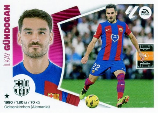 Barcelona - #11 - GUNDOGAN - Panini Eastern League 2024/2025 - 1st Edition - World Trading Cards - Football Card - RAW Sticker