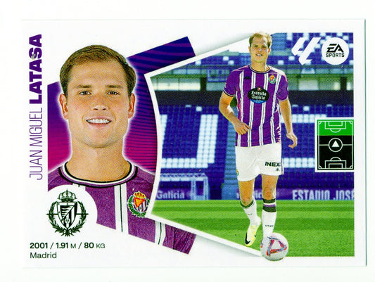 Valladolid - LATEST SIGNINGS - #35 - Latasa - 2024/2025 - Panini Liga Este - 3rd Edition - World Trading Cards - Soccer Card - RAW Sticker