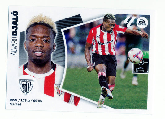 Athletic Club - LATEST SIGNINGS - #03- DJALO - Panini Liga Este 2024/2025 - 2nd Edition - World Trading Cards - Football Card - RAW Sticker