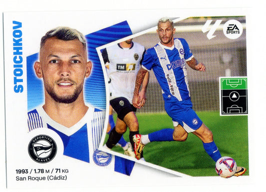 Alavés - LATEST SIGNINGS - #05 - Stoichkov - Panini Liga Este 2024/2025 - 4th Edition - World Trading Cards - Football Card - RAW Sticker