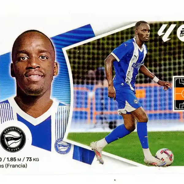 panini calcio2004 9枚セット Liga Este-2024-25-Panini-Cromo- Moussa Diarra-Alavés-15