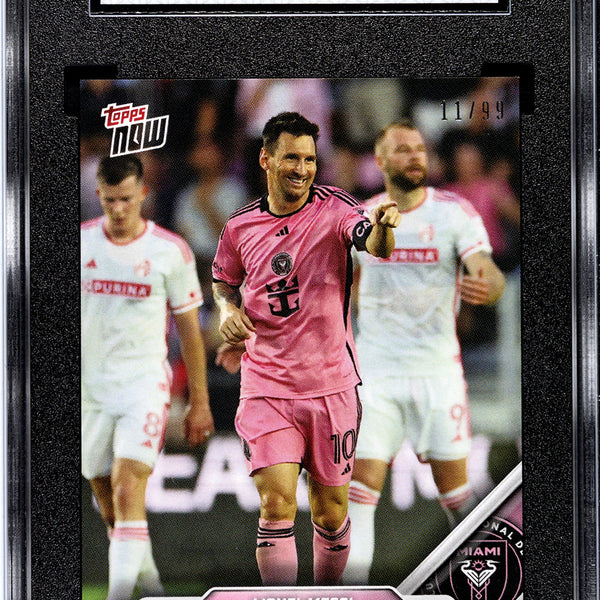 World Trading Card Graded 2024 Topps Now MLS - Lionel Messi #70