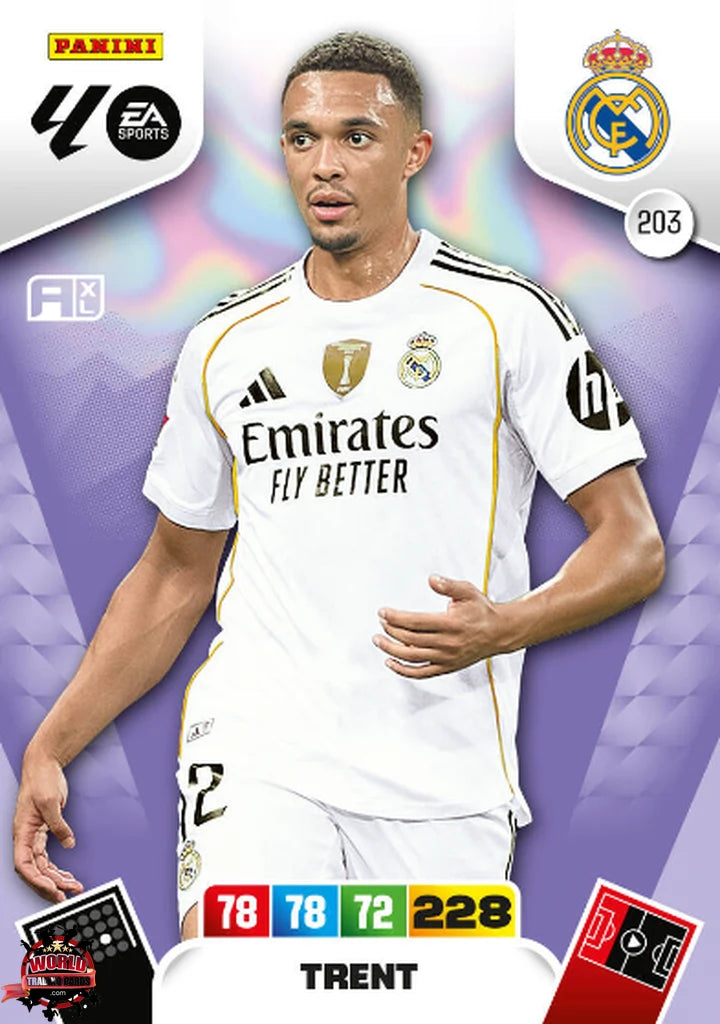 Trent - Real Madrid - Panini Adrenalyn XL - 2025-2026 - 203 - Basico